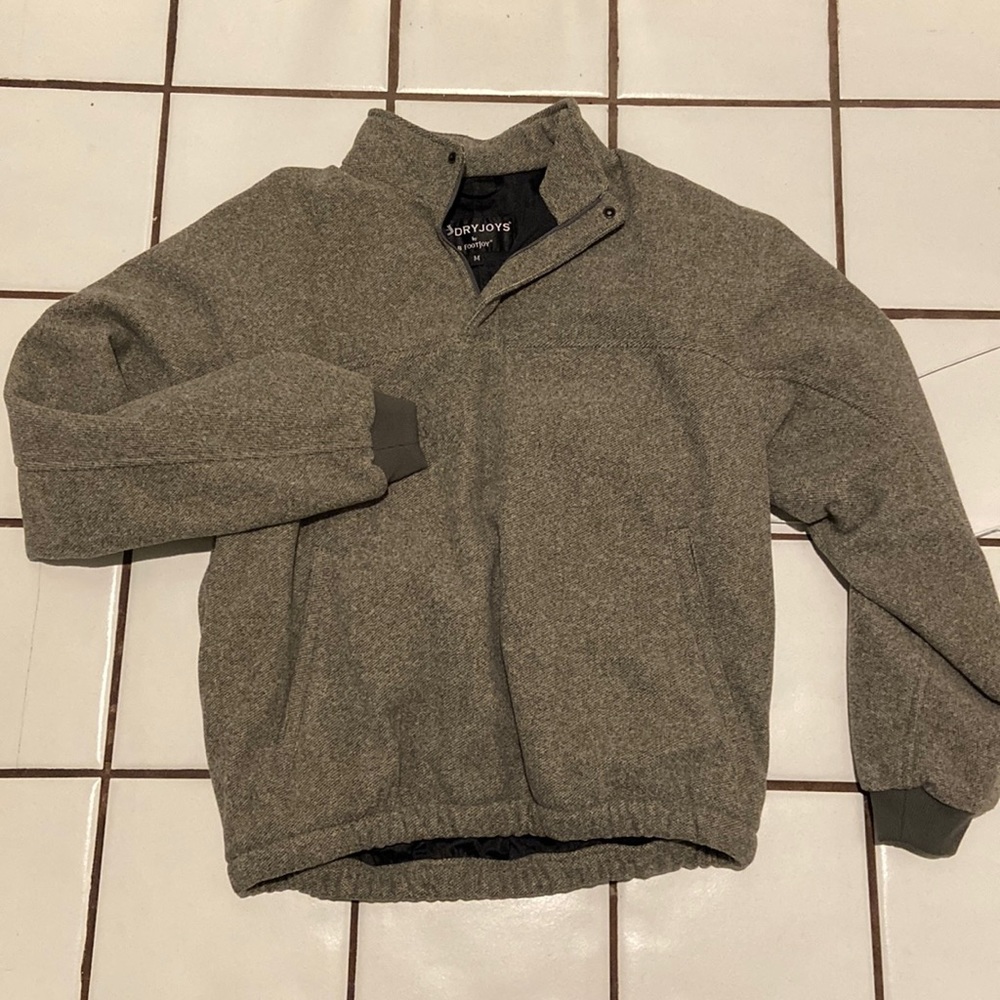 COPY - Mens Dry Joys by Footjoy size large 1/4 zip pullover